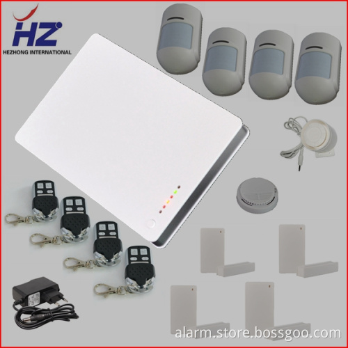 IOS/ Android application operate SMS alert alarm home gsm system